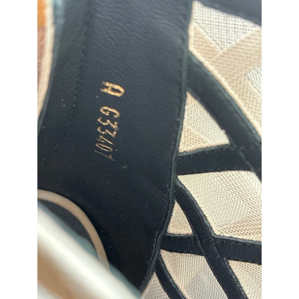 Chanel Taupe Suede Cage Booties EU 36 Peep Toe‎ Heels 3.5